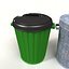 refuse kit bins 3d model