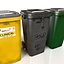 refuse kit bins 3d model