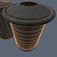 refuse kit bins 3d model