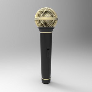 3d microphone music model