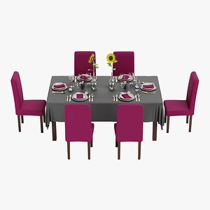 Restaurant Table Full 2