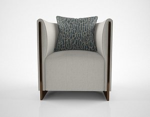 oasis adeline armchair 3D model