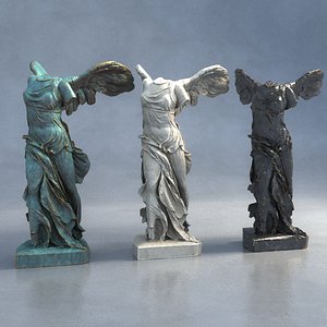 3D Victoria Angel Statue