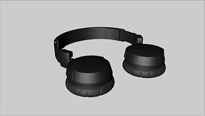 Headphone 3D model