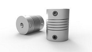 Flexible Shaft Coupling 6mm x 8mm