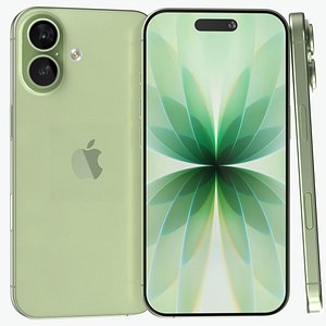 Apple iPhone 17 Sage 3D