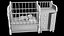 3D model Baby Cradle