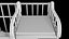 3D model Baby Cradle