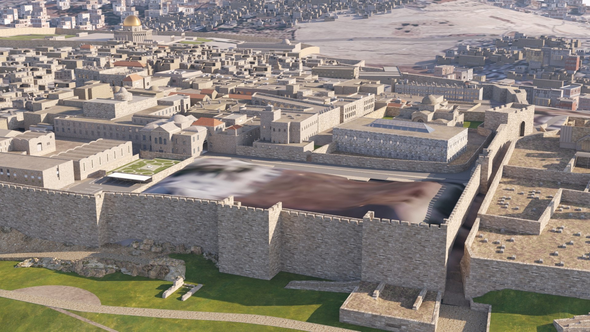 Jerusalem 3D Model - TurboSquid 2013343