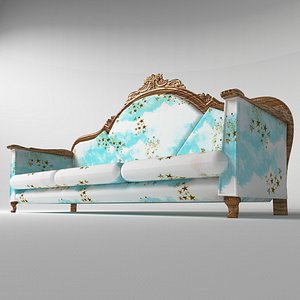 Sofa Blue Sky 8K 3D model