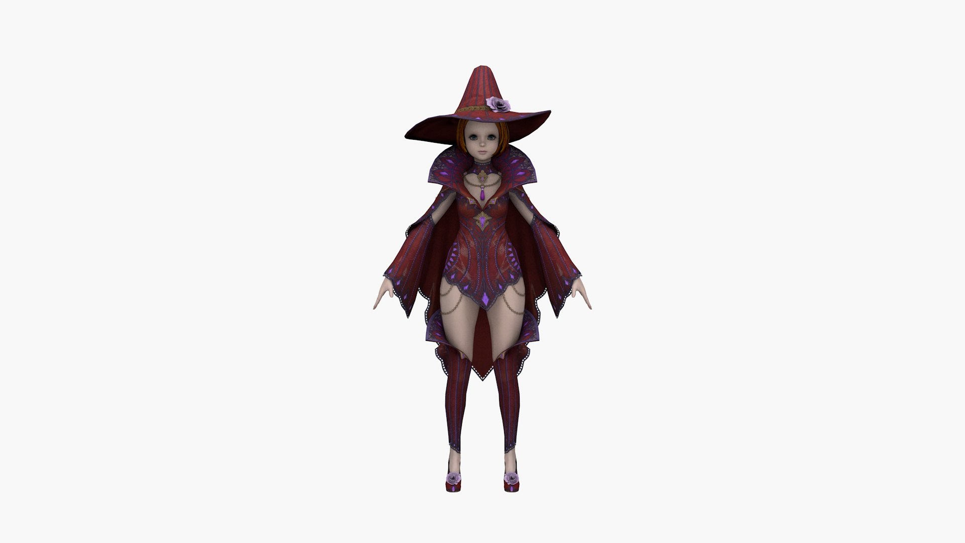 Mag Girl V5 3D - TurboSquid 1894316