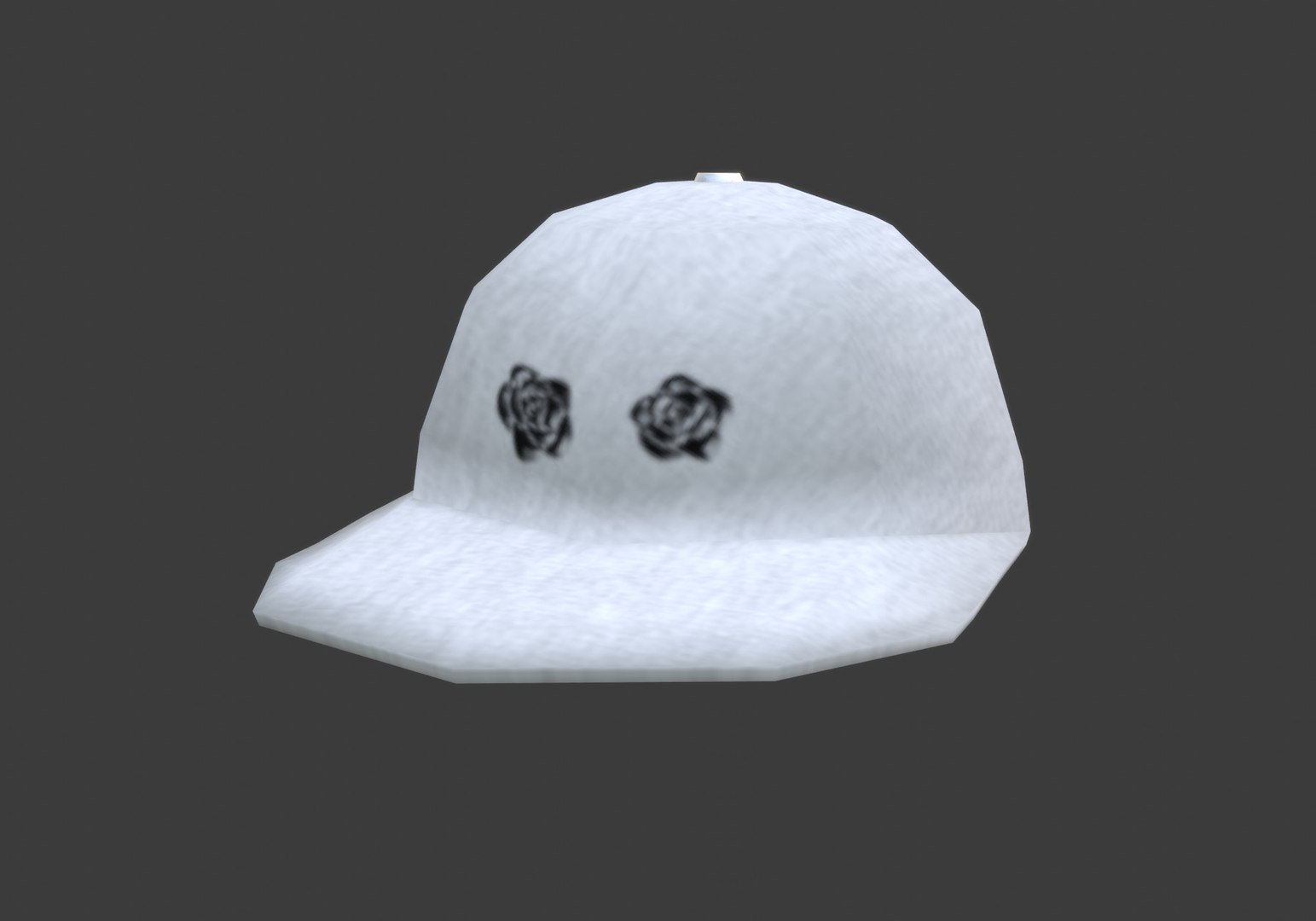 3D white cap with flower design model https://p.turbosquid.com/ts-thumb/50/N9zpAR/X4/20001/jpg/1651721416/1920x1080/fit_q87/b048617dcc8b6c0bb055a00baaa4e0405f9d6cb4/20001.jpg