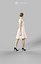 dress sideways walking 3D model