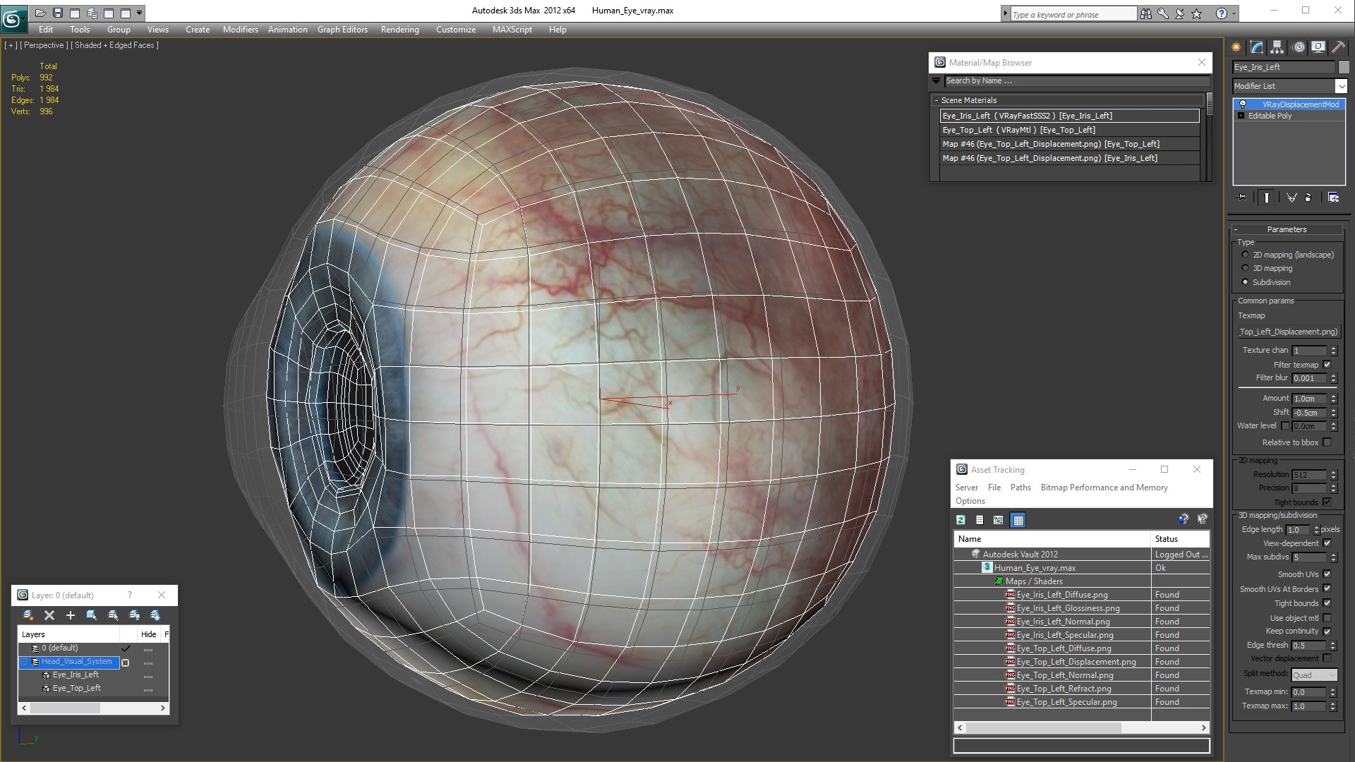 human eye 3D model https://p.turbosquid.com/ts-thumb/50/P9AeNA/J5q73HbE/humaneyevray3dmodel015/jpg/1572417996/1920x1080/fit_q87/467b59783f740612c27f070d52e5b2fd49c13fdd/humaneyevray3dmodel015.jpg
