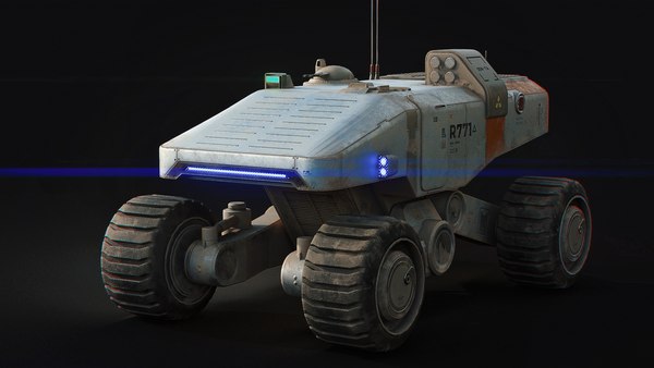 TurboSquid　火星宇宙探査車火星探査機3Dモデル　1853321