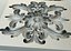Flower with leaves - silicone or plaster mold for  printer