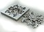 Flower with leaves - silicone or plaster mold for  printer