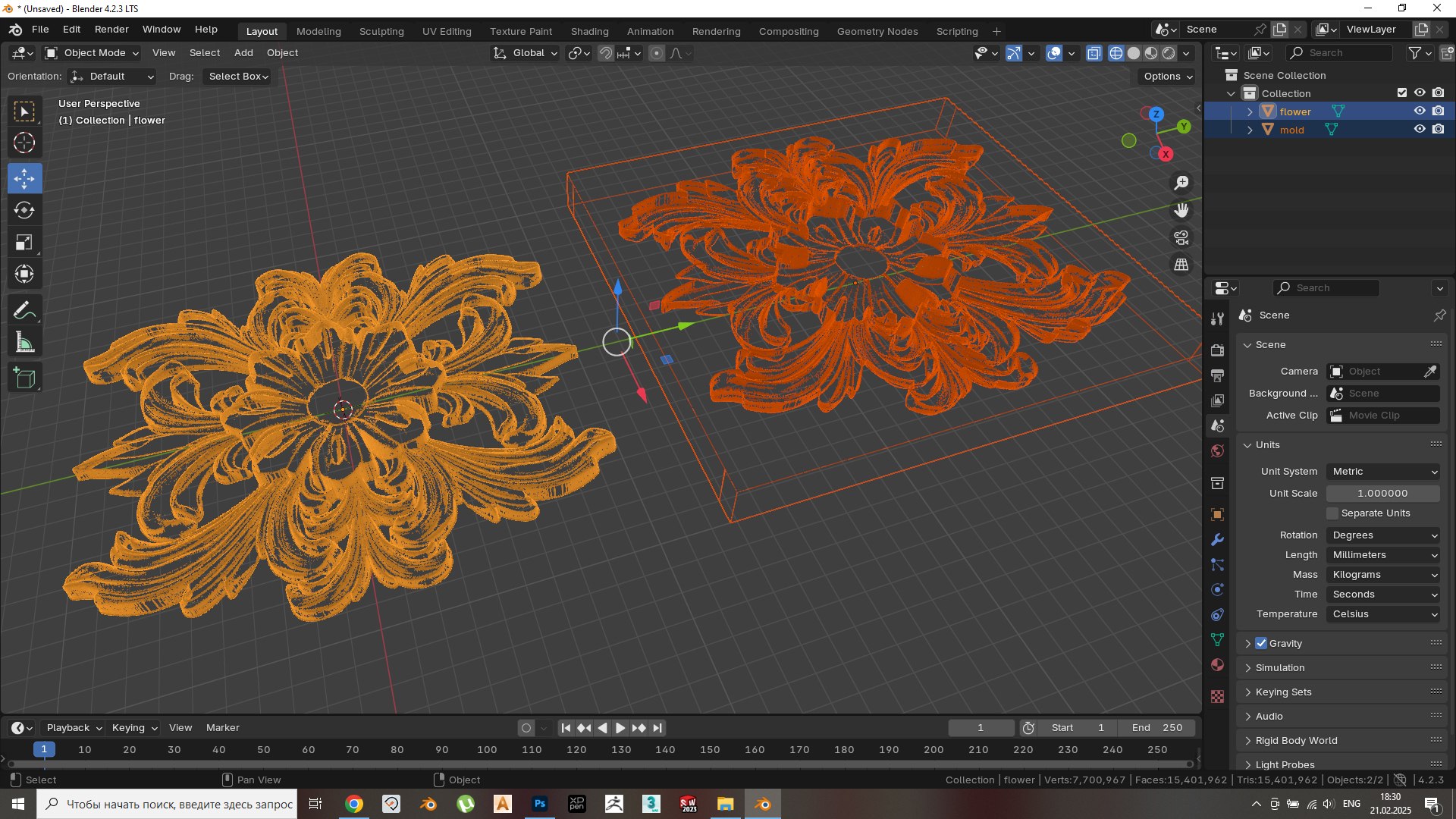 Flower with leaves - silicone or plaster mold for 3D printer 3D model https://p.turbosquid.com/ts-thumb/50/Uacw8J/vP/11/jpg/1740166784/1920x1080/fit_q87/eb8ac26a1ca68105597cba45bbe7aacd7e28fc69/11.jpg