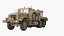 3D Heavy Wrecker Crane Beige Used model