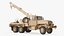 3D Heavy Wrecker Crane Beige Used model
