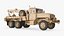 3D Heavy Wrecker Crane Beige Used model