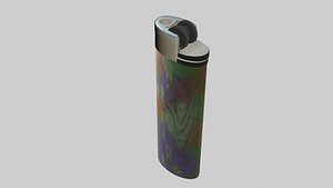 3D model lighter cigarette