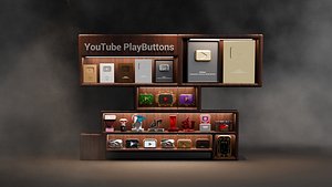YouTube Play Buttons Collection