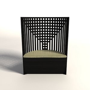 charles rennie mackintosh willow 3d model
