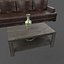 Altes Sofa und Sessel