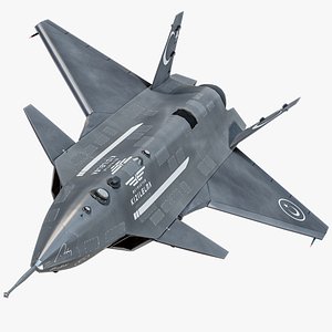 Bayraktar Kizilelma MIUS UCAV PBR model