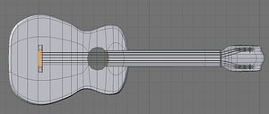 3dsmax guitar blender realistic