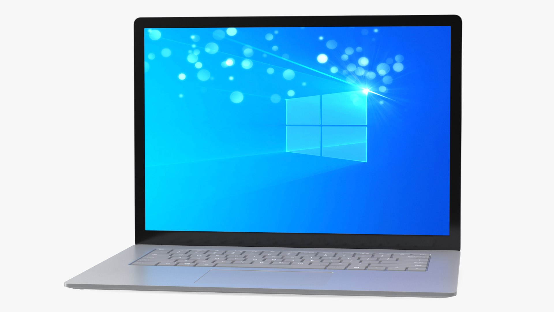 Microsoft Surface Laptop 4 15 Inch Platinum 3D model preview