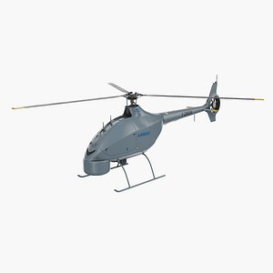 3D Airbus VSR700 Unmanned Aircraft System