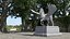 Pegasus Marble Sculpture with Spread Wings