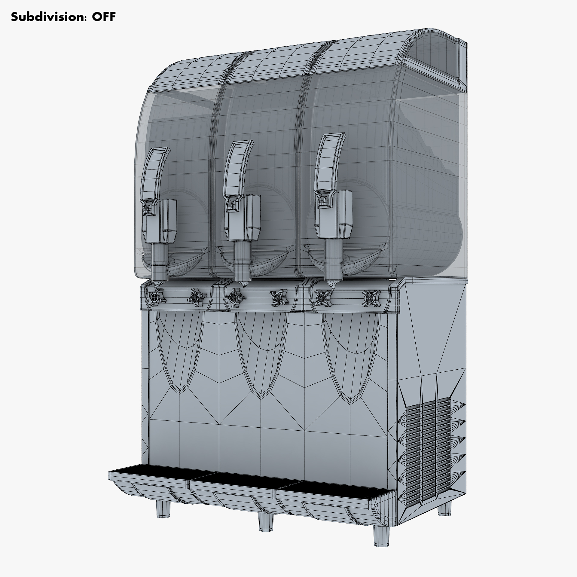 Ice Cream Dispenser v 3 3D model TurboSquid 1788595
