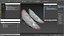 Assassin Battle Bracers with Eagle Engraving Silver
