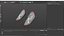 Assassin Battle Bracers with Eagle Engraving Silver