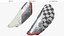 Assassin Battle Bracers with Eagle Engraving Silver