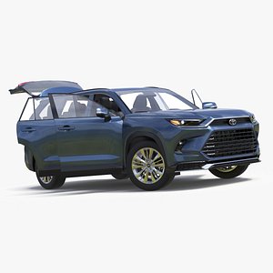 Toyota Grand Highlander 2024 Rigged model