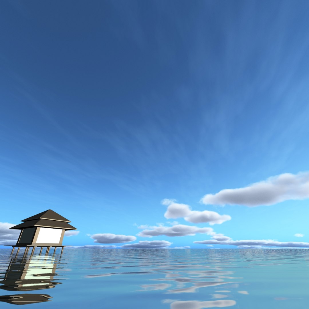 Sky Clouds 3d 3ds