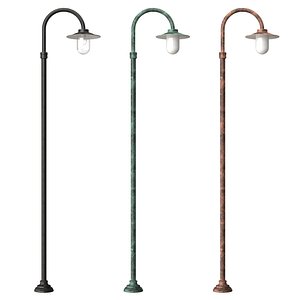 3D Edition Terra lumi Post Light Elba