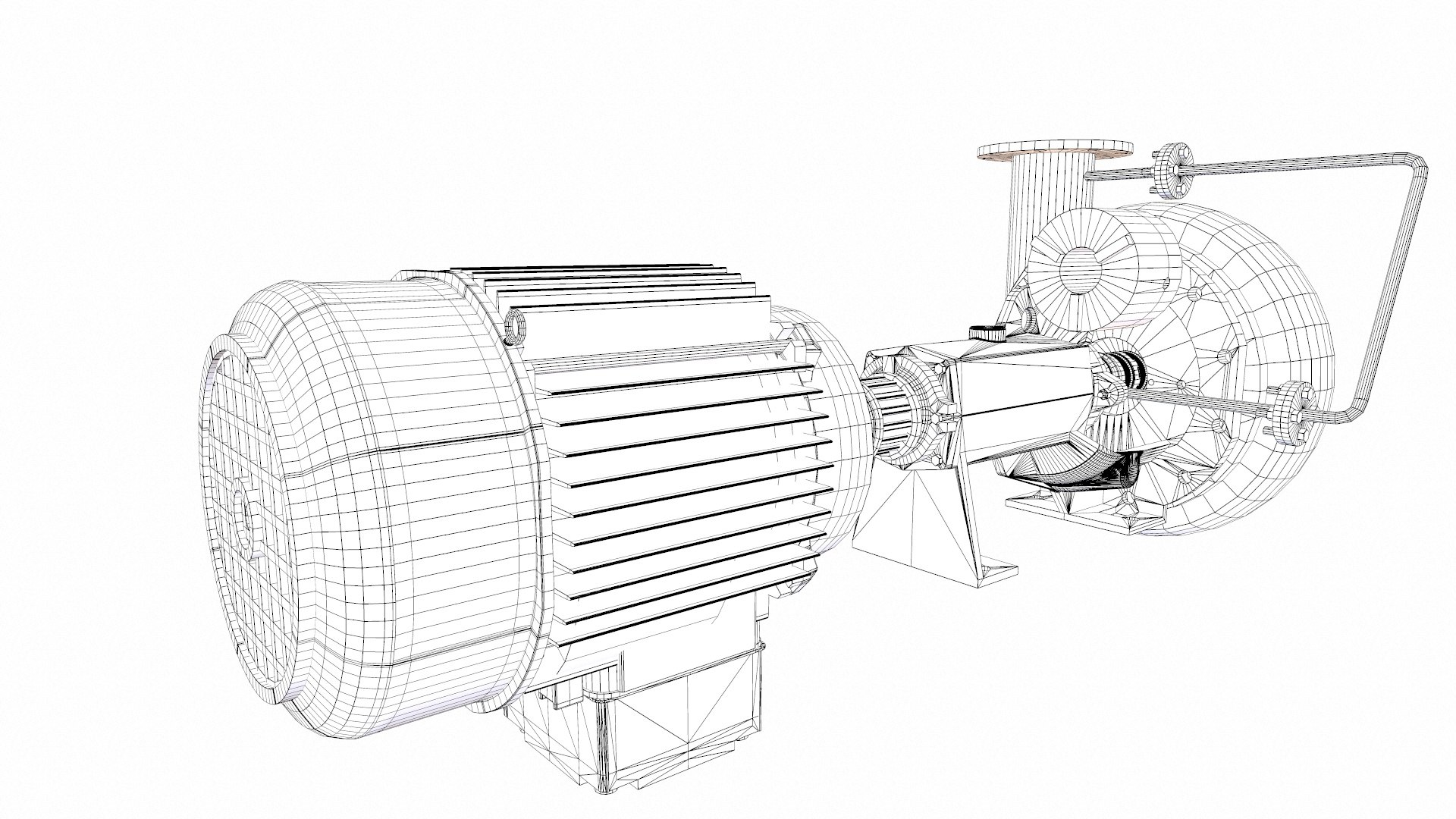 Water Pump Model - TurboSquid 2345667