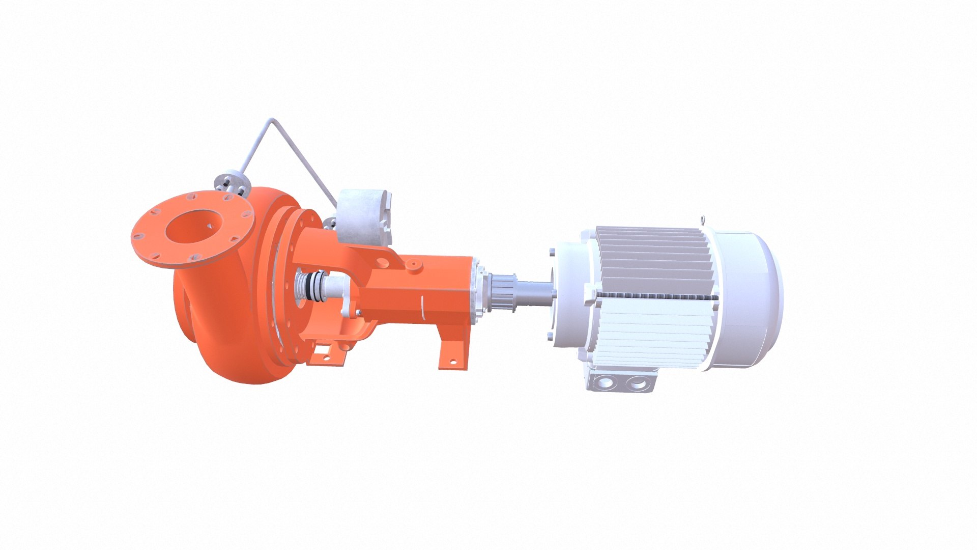 Water Pump Model - TurboSquid 2345667