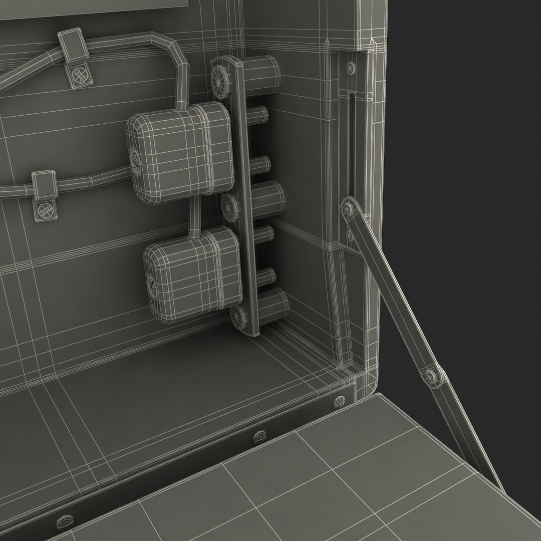 3d Encryption Machine Military Model