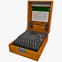 Enigma Encryption Military Machine