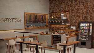 caffetteria 3D model