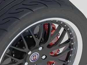 Wheel HRE Yokohama tire Brembo brakes