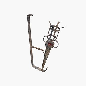 3D Medieval Torch LP