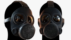 3D model gas mask