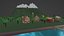 Low-Poly-Waldstadt